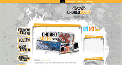 Desktop Screenshot of choreosucht.de